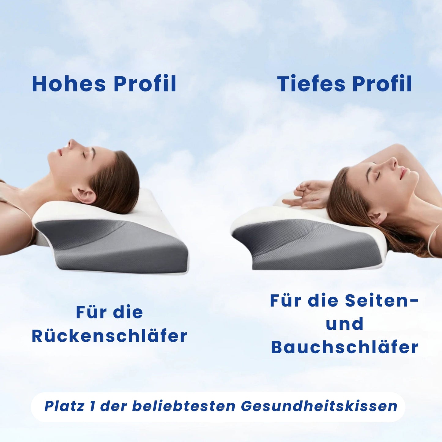 OrthoDreamX – Orthopädisches Kissen gegen Nackenschmerzen - MyMula
